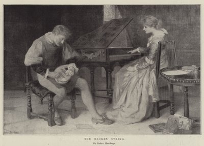 壊れたひも 作： Francis Sydney Muschamp